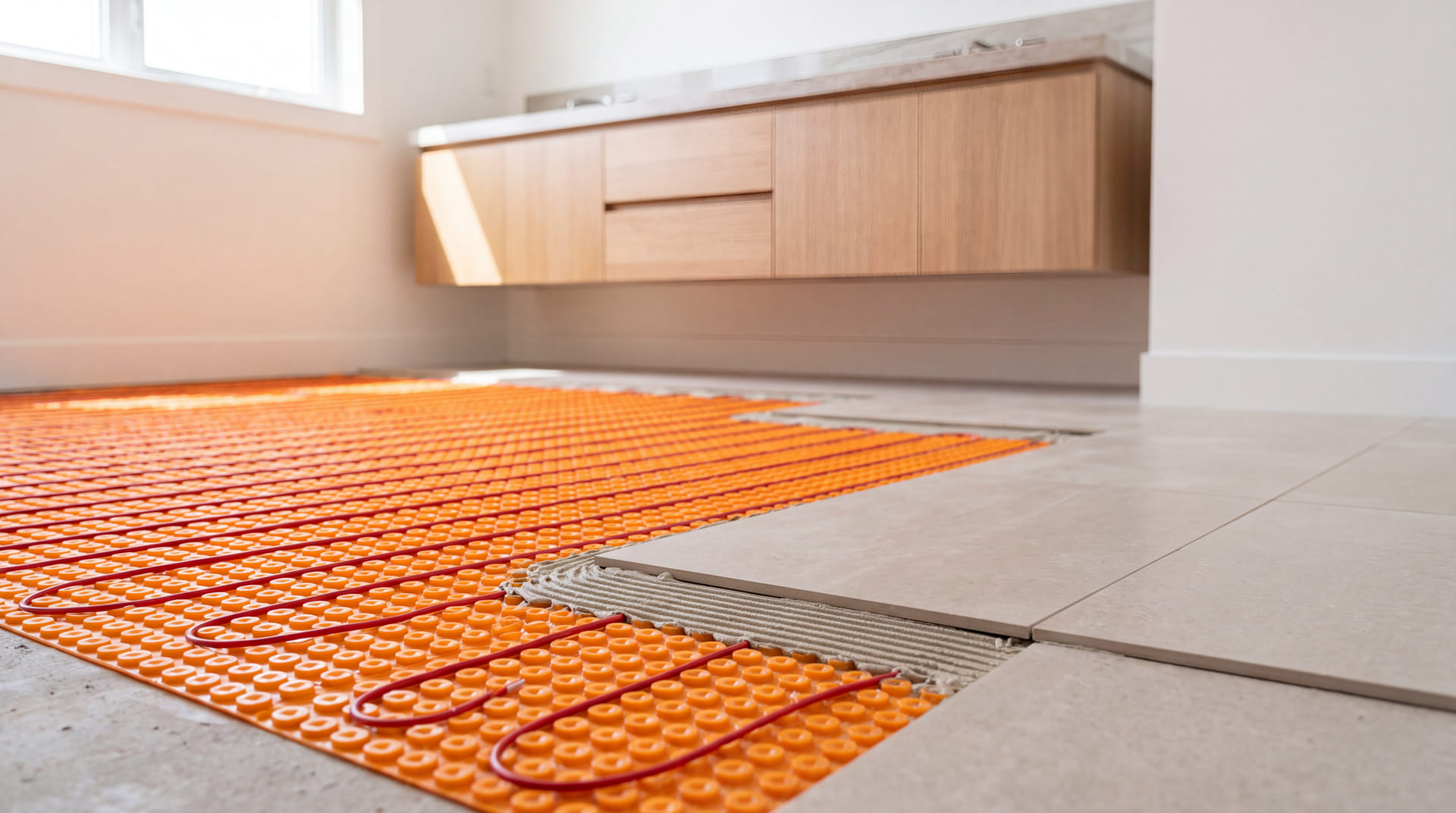 Heated Floors by First Choice Tile in metro Atlanta