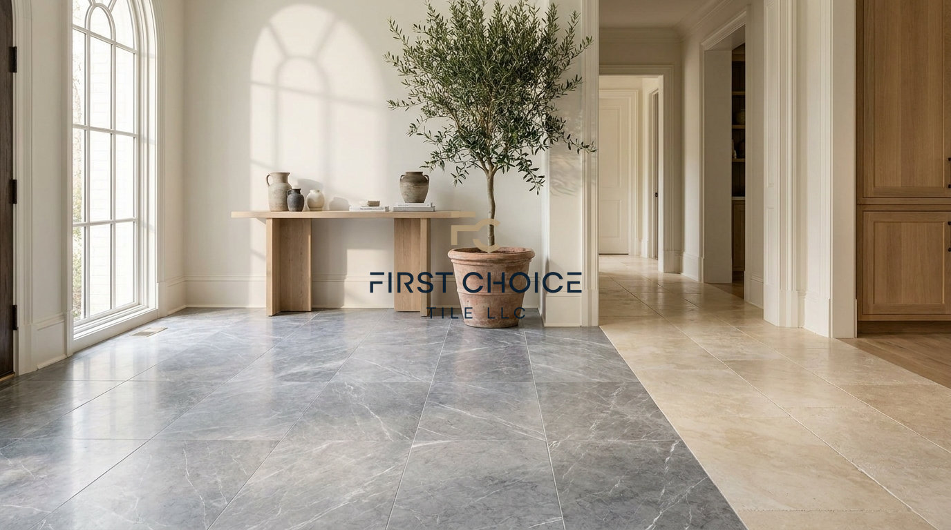 Natural Stone Tile Explained: Marble, Travertine, and Slate