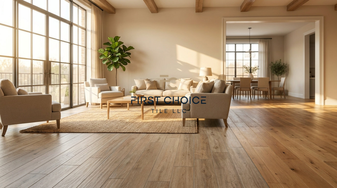 Wood-Look Tile vs. Real Hardwood: Which Is Right for You?